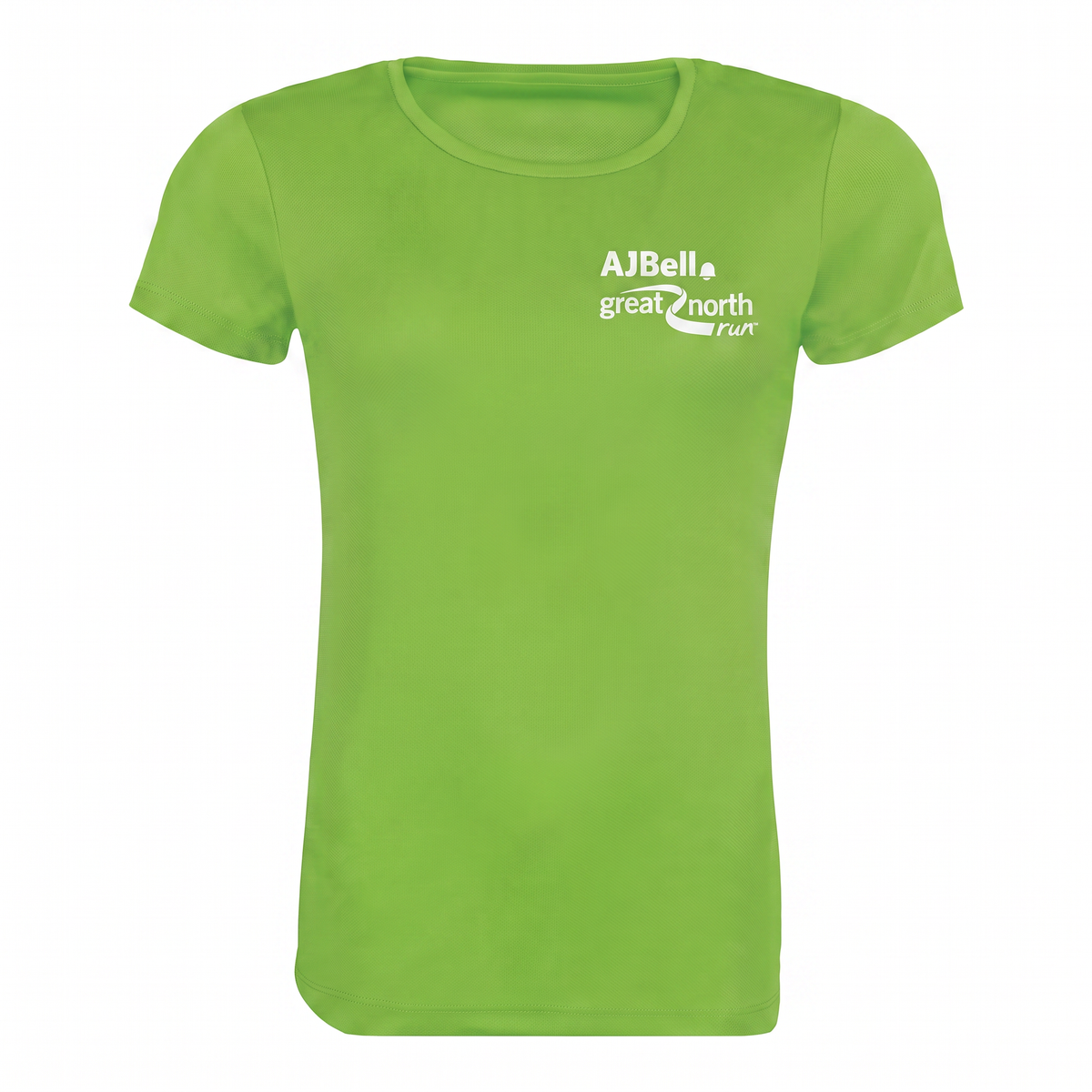 AJ Bell Great Run Women’s Short Sleeved Tech Tee (Front Logo Print Only)