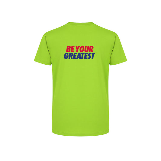AJ Bell Great Scottish Run Be Your Greatest Men Short Sleeved Tech Tee