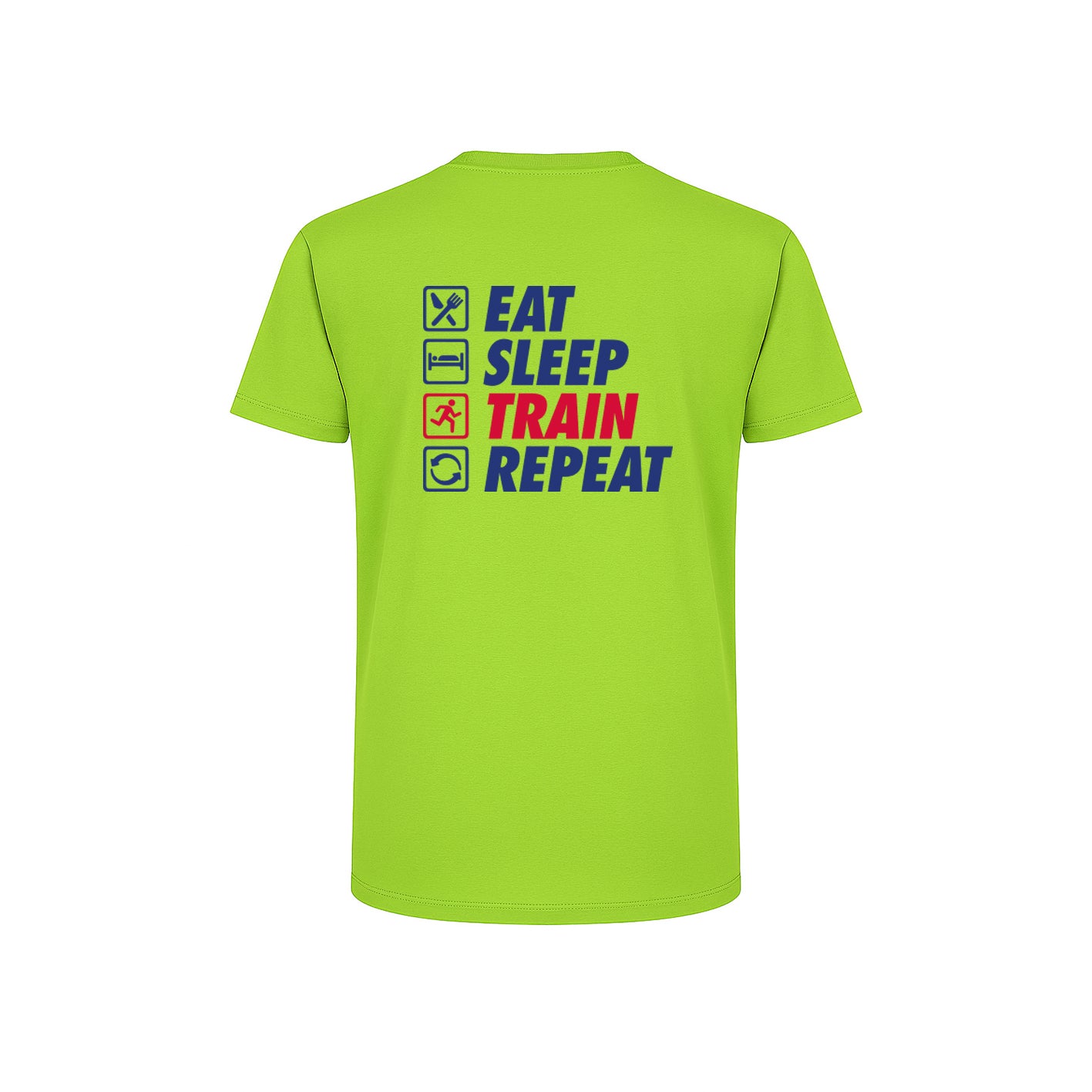 AJ Bell Great Bristol Run “Eat, Sleep, Train, Repeat” Men’s Short Sleeved Tech Tee