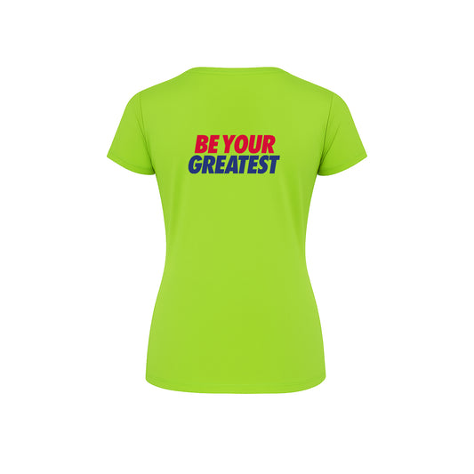 AJ Bell Great Birmingham Run “Be Your Greatest” Woman’s Short Sleeved Tech Tee