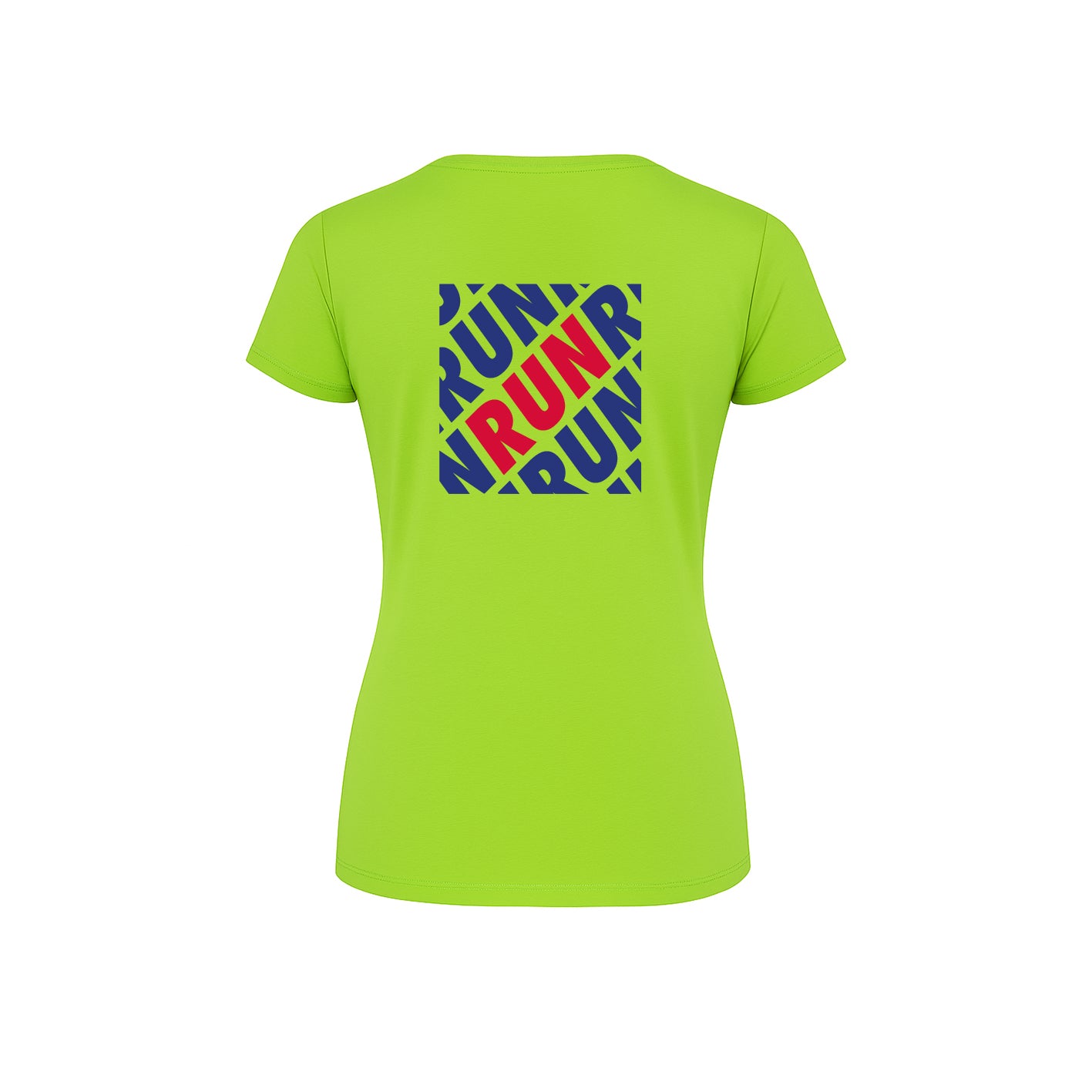 AJ Bell Great Manchester Run “RUN” Woman’s Short Sleeved Tech Tee