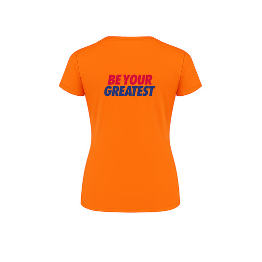 AJ Bell Great North Run “Be Your Greatest” Woman’s Short Sleeved Tech Tee