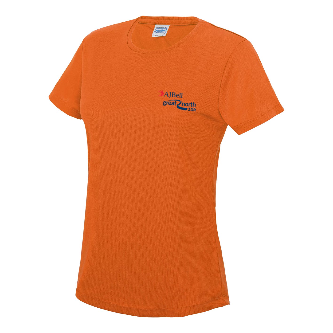 AJ Bell Great North 10K Run Woman™s Short Sleeved Tech Tee (Front Logo Print Only)