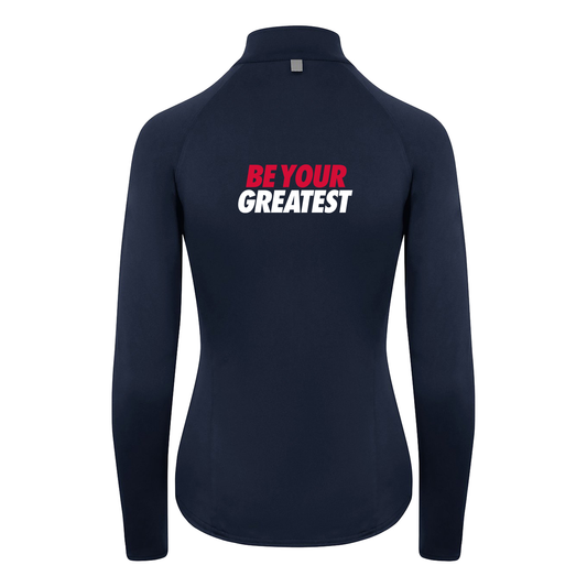AJ Bell Great North 10K Run Be Your Greatest Woman™s ¼ Zip top
