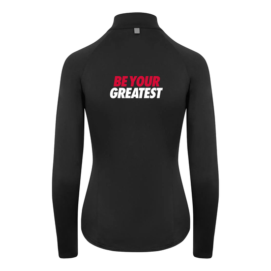 AJ Bell Great Bristol Run “Be Your Greatest” Woman’s ¼ Zip top