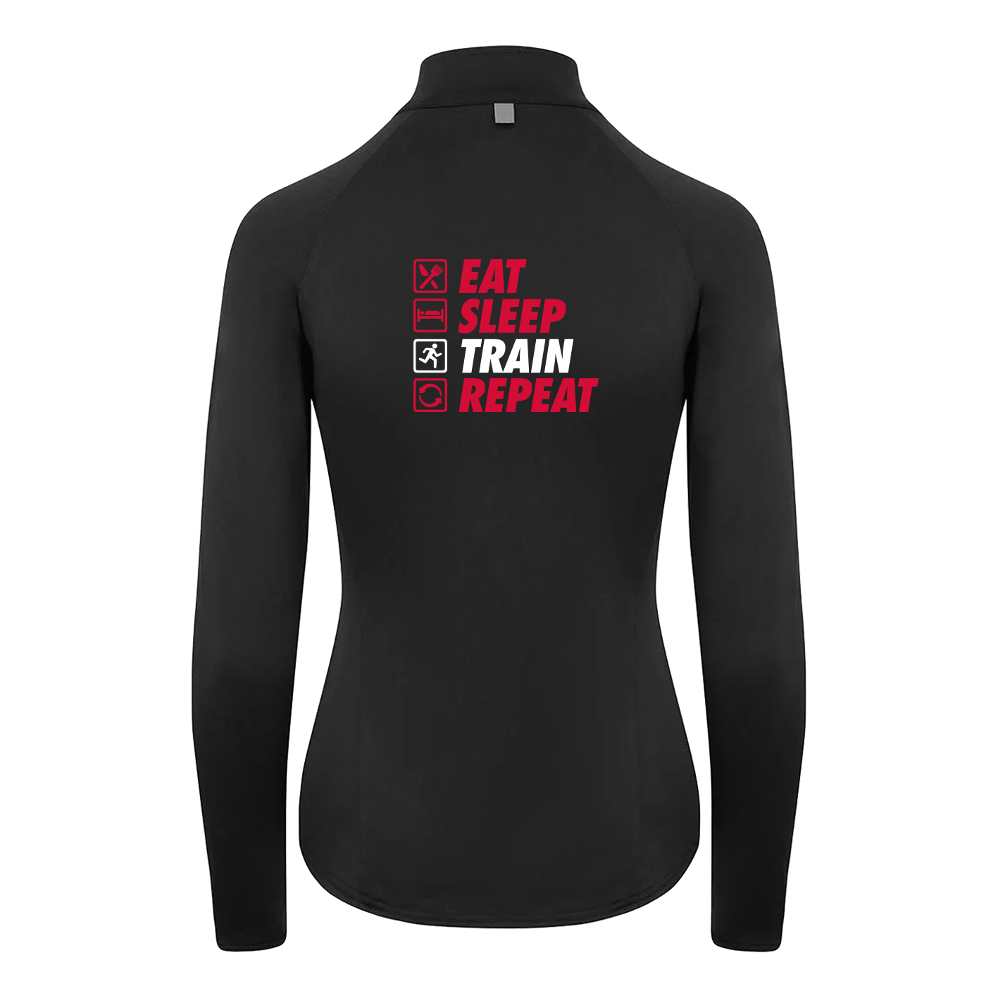 AJ Bell Great North 10K Run Eat, Sleep, Train, Repeat Woman™s ¼ Zip top