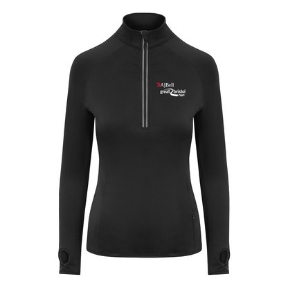 AJ Bell Great Bristol Run “Eat, Sleep, Train, Repeat”  Woman’s ¼ Zip top