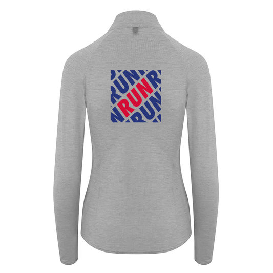 AJ Bell Great Birmingham Run “RUN” Women’s ¼ Zip Base Layer