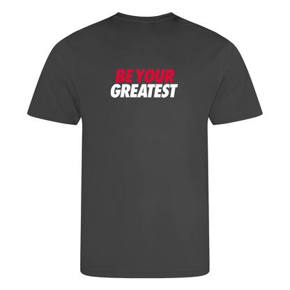AJ Bell Great South Run Be Your Greatest Men Short Sleeved Tech Tee