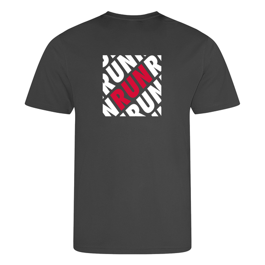 AJ Bell Great Manchester Run “RUN” Men’s Short Sleeved Tech Tee