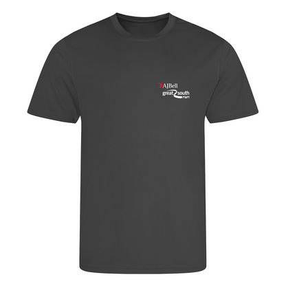 AJ Bell Great South Run RUN Men Short Sleeved Tech Tee