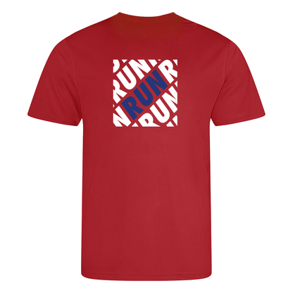 AJ Bell Great South Run RUN Men Short Sleeved Tech Tee