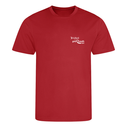 AJ Bell Great South Run RUN Men Short Sleeved Tech Tee