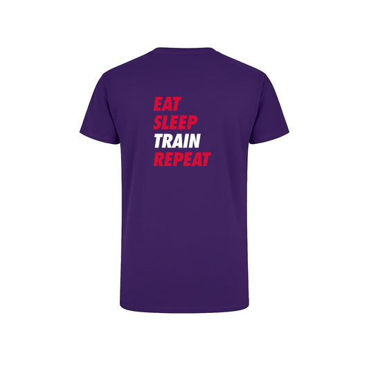 AJ Bell Great Birmingham Run “Eat, Sleep, Train, Repeat” Men’s Short Sleeved Tech Tee