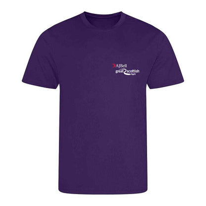 AJ Bell Great Scottish Run Eat, Sleep, Train, Repeat Men Short Sleeved Tech Tee