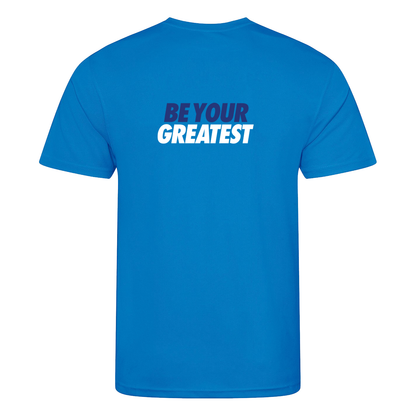 AJ Bell Great South Run Be Your Greatest Men Short Sleeved Tech Tee