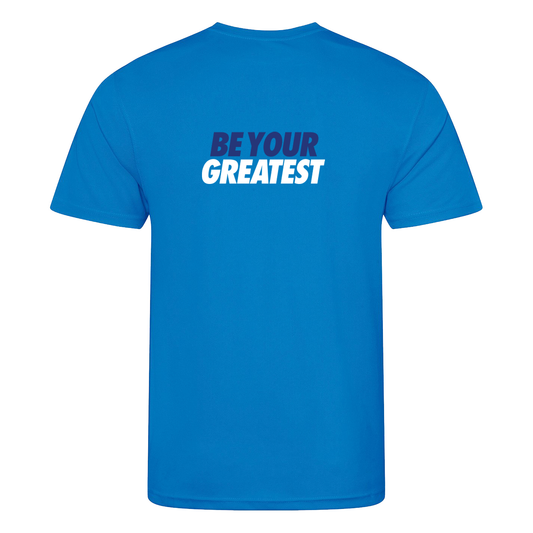 AJ Bell Great South Run Be Your Greatest Men Short Sleeved Tech Tee
