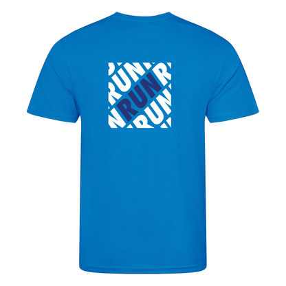 AJ Bell Great South Run RUN Men Short Sleeved Tech Tee
