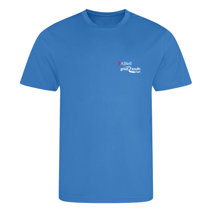 AJ Bell Great South Run RUN Men Short Sleeved Tech Tee