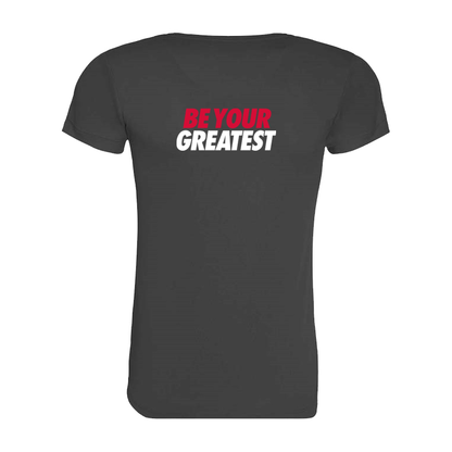 AJ Bell Great South Run Be Your Greatest Woman Short Sleeved Tech Tee