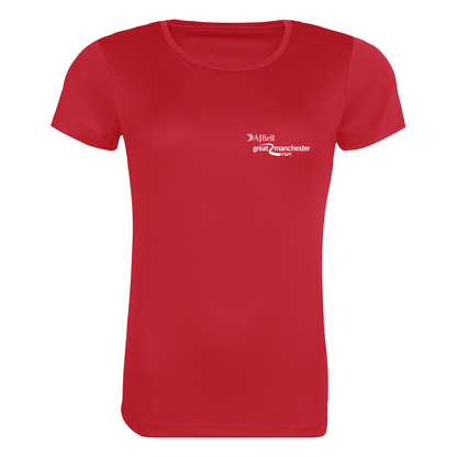 AJ Bell Great Manchester Run “RUN” Woman’s Short Sleeved Tech Tee
