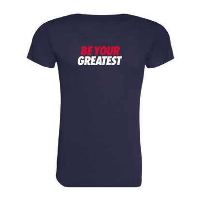 AJ Bell Great South Run Be Your Greatest Woman Short Sleeved Tech Tee