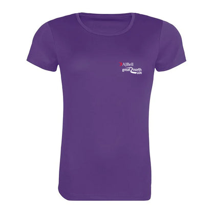 AJ Bell Great North 10K Run Eat, Sleep, Train, Repeat Woman™s Short Sleeved Tech Tee