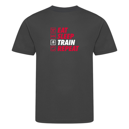 AJ Bell Great Birmingham Run Kids "Eat, Sleep, Train, Repeat" Technical Tee