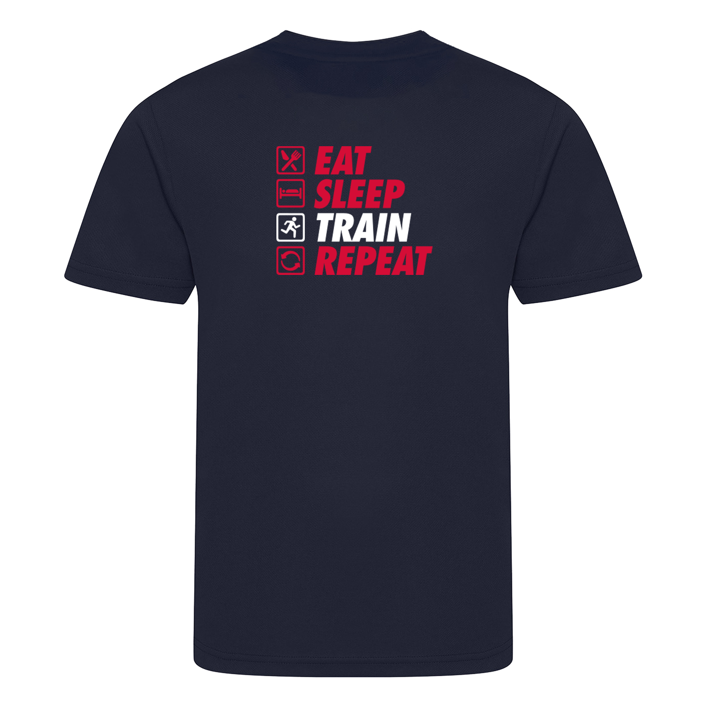 AJ Bell Great Birmingham Run Kids "Eat, Sleep, Train, Repeat" Technical Tee