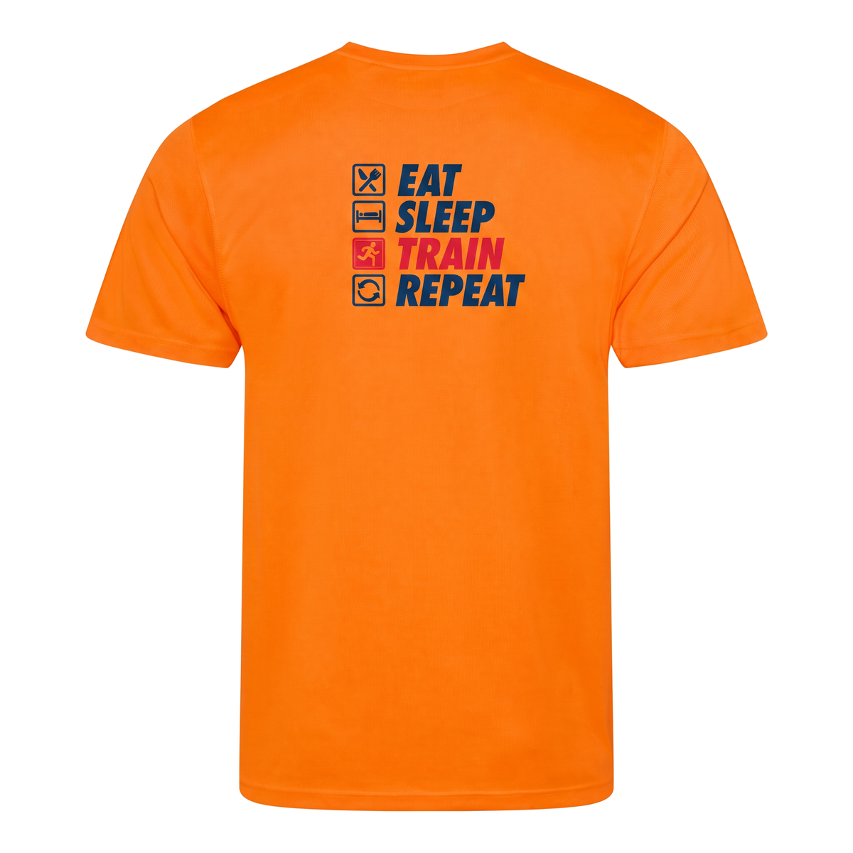 AJ Bell Great Run “Eat, Sleep, Train, Repeat” Men’s Short Sleeved