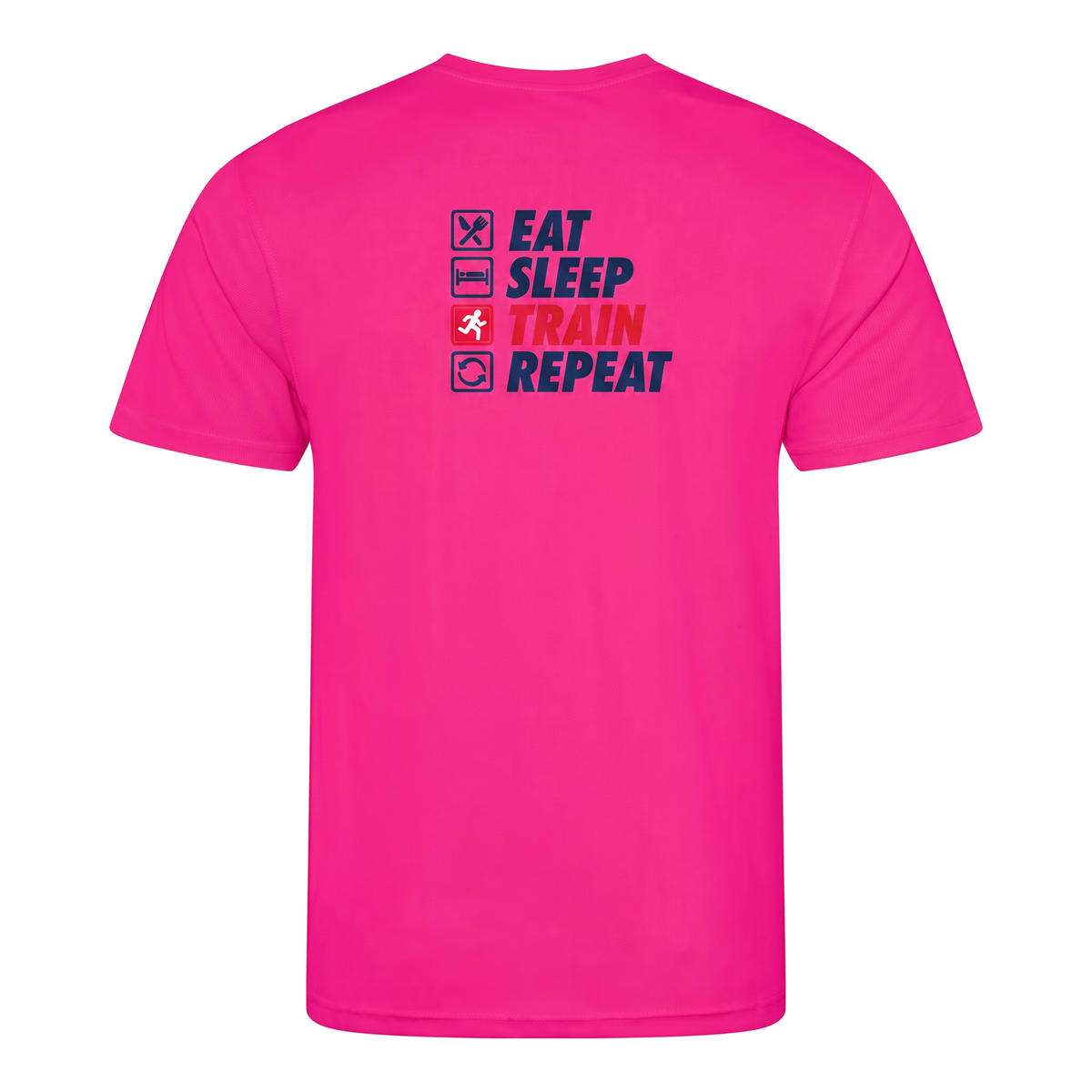 AJ Bell Great Run “Eat, Sleep, Train, Repeat” Men’s Short Sleeved