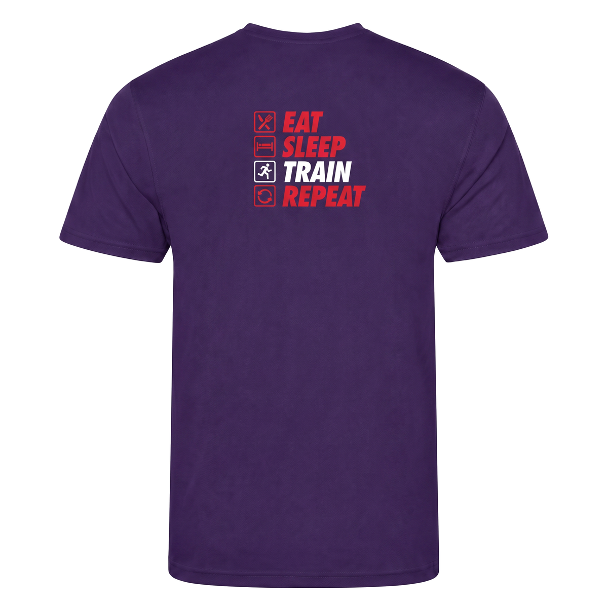 AJ Bell Great Run “Eat, Sleep, Train, Repeat” Men’s Short Sleeved