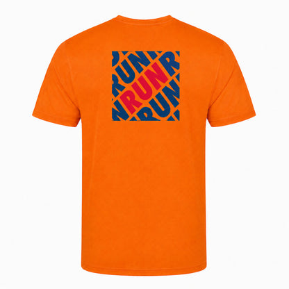 AJ Bell Great Run "RUN" Men's Short Sleeved Tech Tee