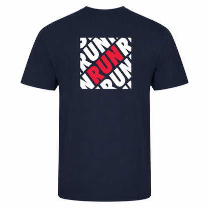 AJ Bell Great Run "RUN" Men's Short Sleeved Tech Tee