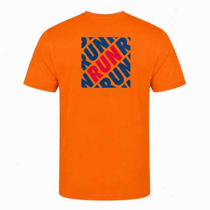 AJ Bell Great Run "RUN" Men's Short Sleeved Tech Tee