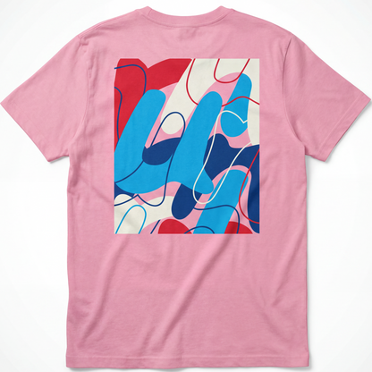AJ Bell "Swirl" Men's Short Sleeved Tech Tee