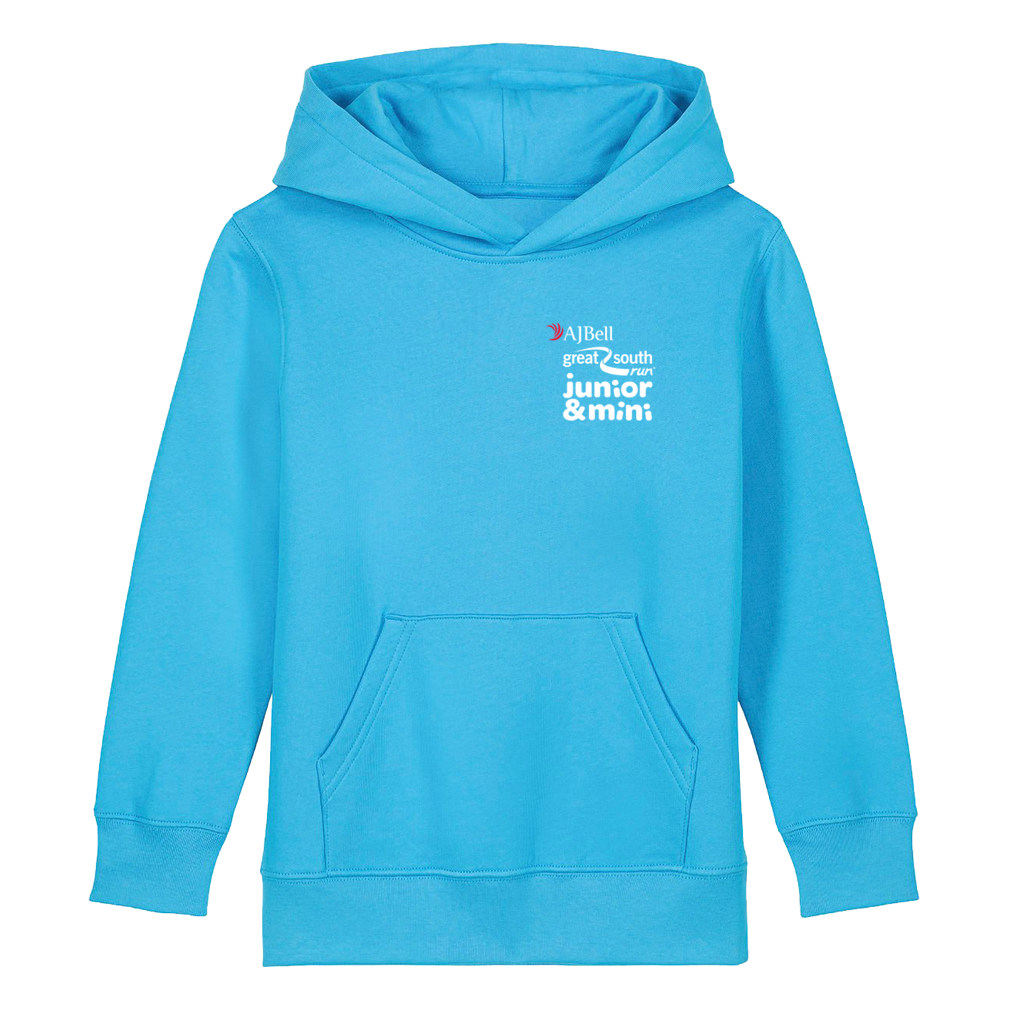 AJ Bell Great South Run Kids Hoodie (Front Logo Print Only)