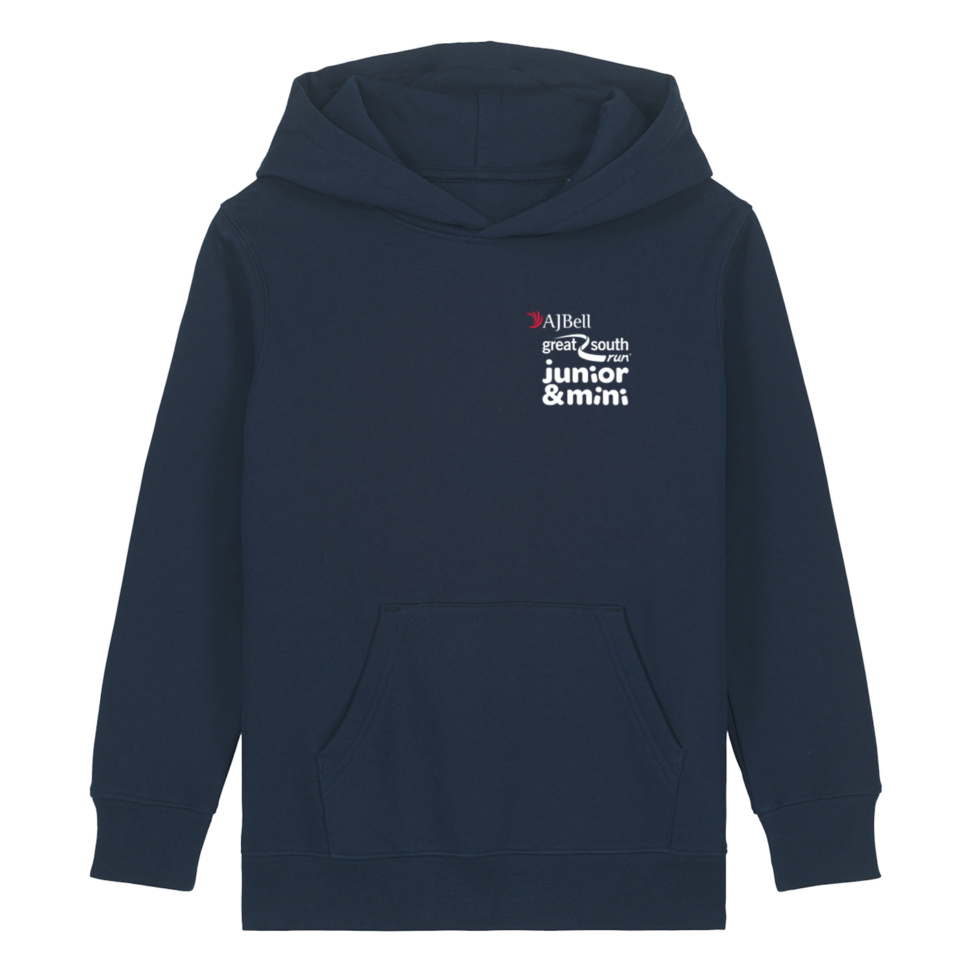 AJ Bell Great South Run Kids Hoodie (Front Logo Print Only)