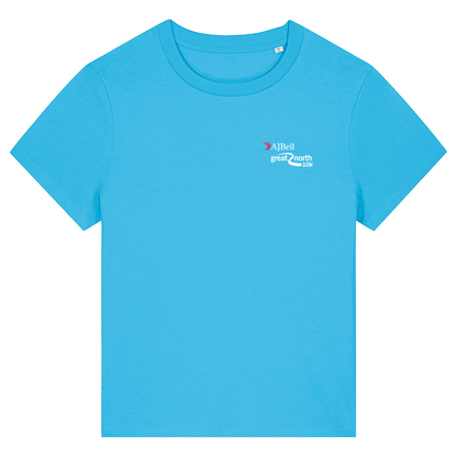 AJ Bell Great North 10K Run Be Your Greatest Woman™s Short Sleeved Cotton Tee