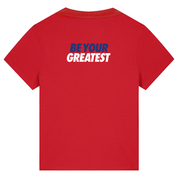 AJ Bell Great Run "Be Your Greatest" Women’s Short Sleeved Cotton Tee