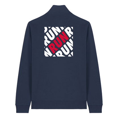 AJ Bell Great Bristol Run “RUN”  Unisex  ¼ Zip top