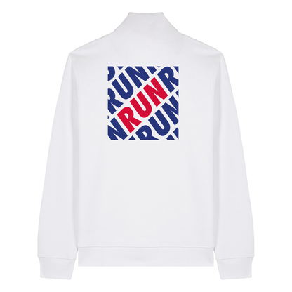 AJ Bell Great Bristol Run “RUN”  Unisex  ¼ Zip top